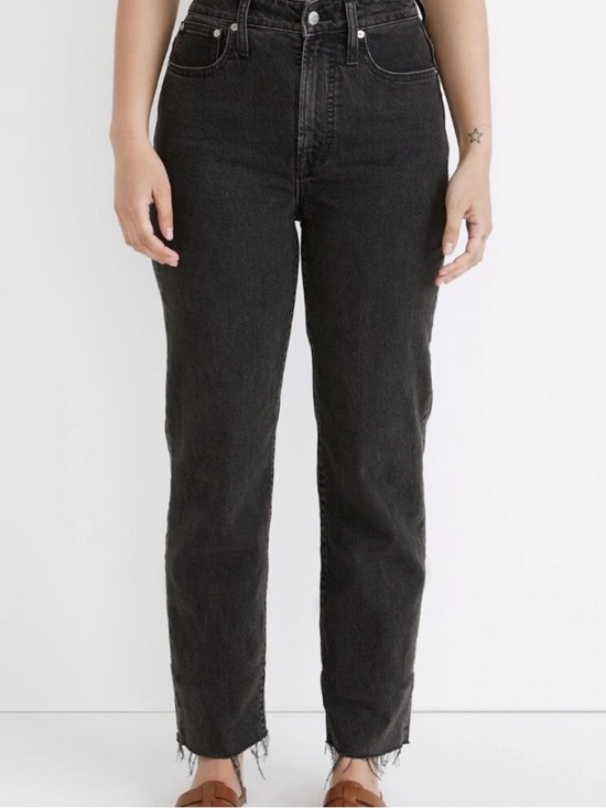 Madewell Denim - Madewell The Curvy Perfect Vintage Straight Jean in Lunar Wash Size 28 Petite